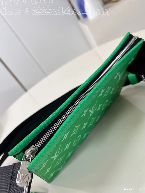 Aaa replica bags VUITTON Wallet Wearable -22*14.5*4.5CM LOUIS Gaston 0717